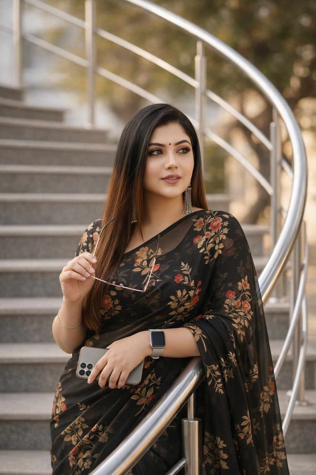 সিনর্থেটিক  শাড়ী ব্লাউজ পিছ ফ্রি